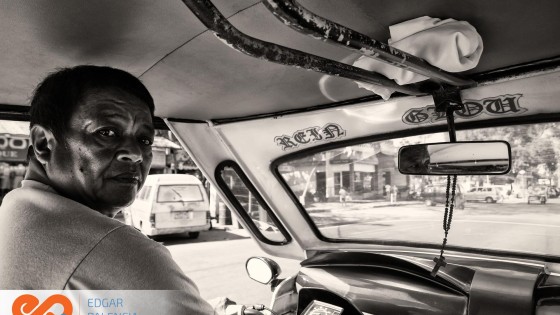 Edgar Palencia Rubio photography of Tricycle driver in Puerto Princesa, Philippines