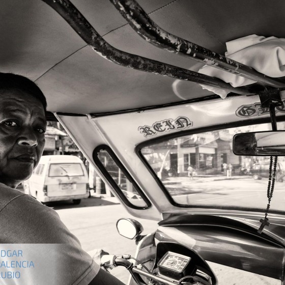 Edgar Palencia Rubio photography of Tricycle driver in Puerto Princesa, Philippines